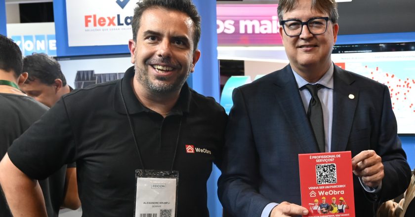 WeObra apresenta soluções inovadoras e reforça protagonismo na maior feira de construção civil da América Latina